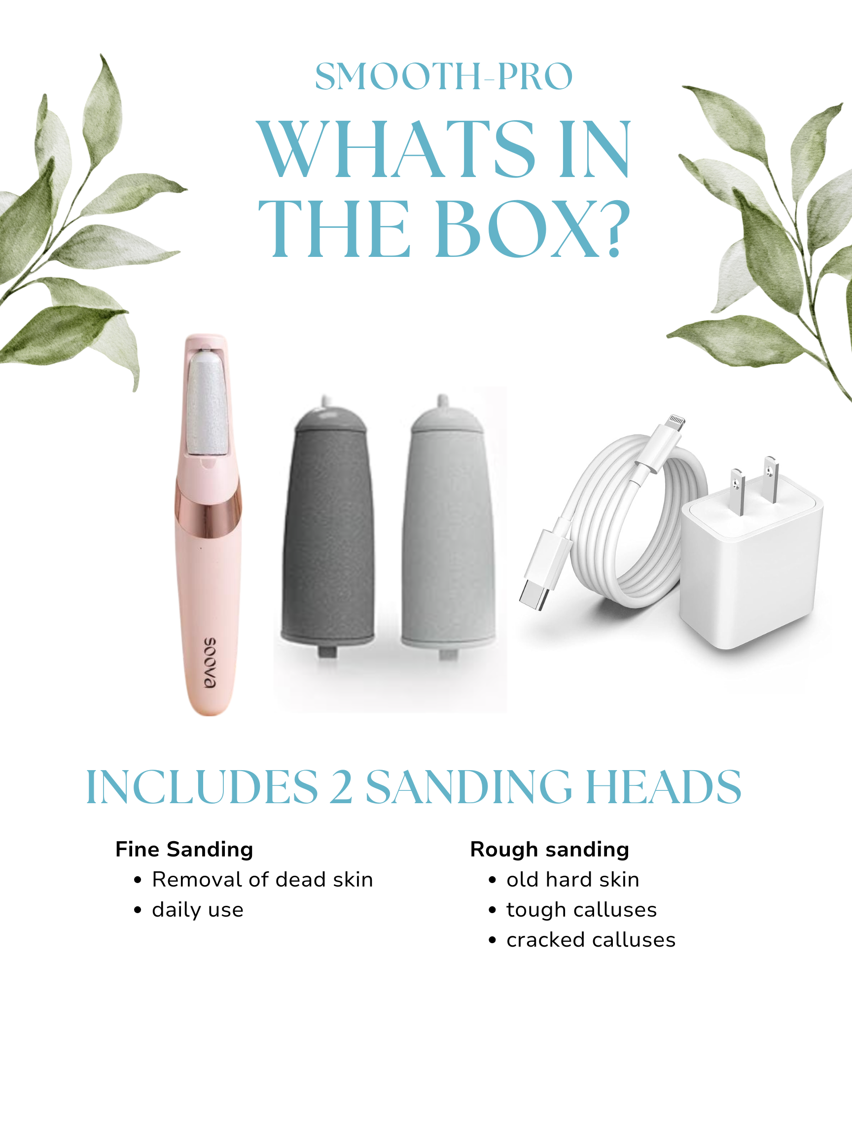 Soova™ SmoothPro Electric Callus Remover